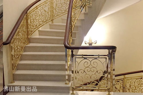 厂家供应欧式别墅铜楼梯在新曼