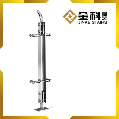 【NO.84013不锈钢钛金扶手立柱 砂光不锈钢楼梯立柱】价格,厂家,图片,楼梯,高要市金利镇金科五金制品厂-