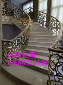 室内装饰艺术典范 纯铜雕刻旋转楼梯护栏高清鉴赏与佛山众钰金属制品厂的专业解析